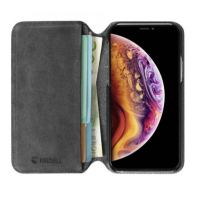Broby iPhone 11 Pro Max Slim Premium Wallet Case - musta
