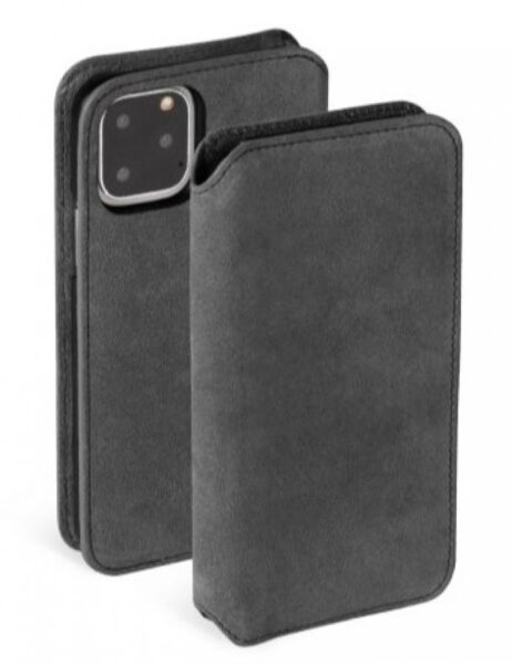 Broby iPhone 11 Pro Max Slim Premium Wallet Case - musta - Image 2