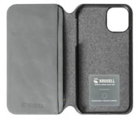 Alternative view of Krusell Broby iPhone 11 Pro Max Slim Premium Wallet Case - harmaa
