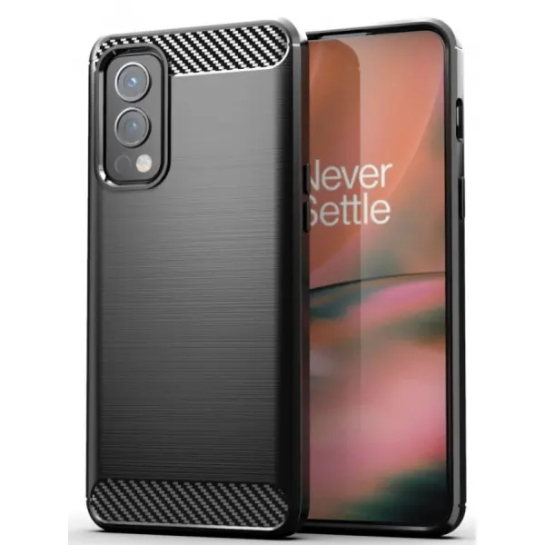 C&S STYLE BACK COVER ONEPLUS NORD 2 musta takasuoja