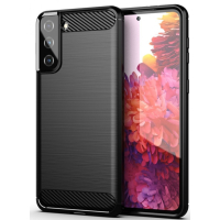 CARBON AND STEEL STYLE COVER GALAXY S21 musta takasuoja