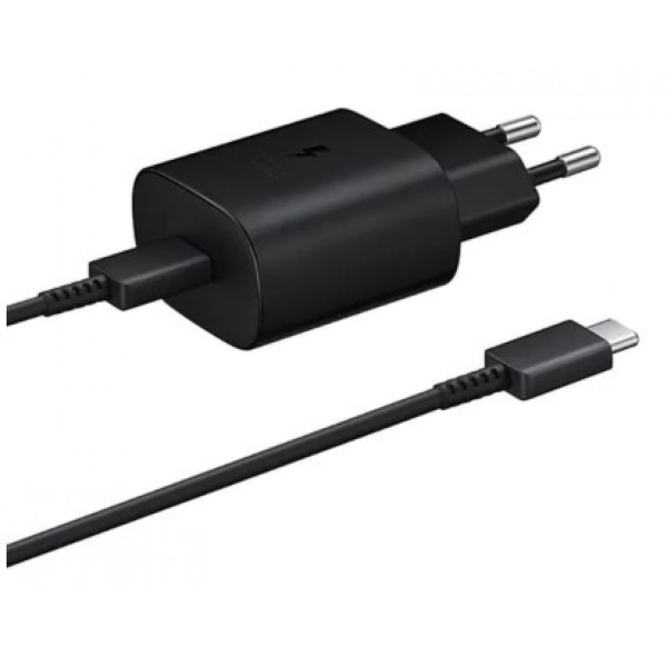 Samsung 25W seinälaturi + 1m kaapeli (musta)