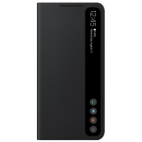 Samsung Galaxy S21 FE Clear View suojakotelo (musta)