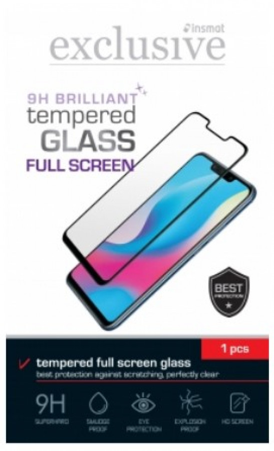 FULL SCREEN BRILLIANT GLASS GALAXY A51 BLK