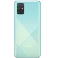 Käytetty, SAMSUNG GALAXY A71, uusi näyttö,  6/128Gb, takuu 1kk