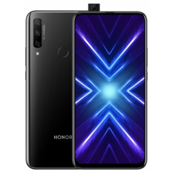 Honor 9X 4/128Gb musta takuu 24kk