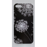 iPhone 5 / 5S / SE Suojakuori Musta Kuvalla