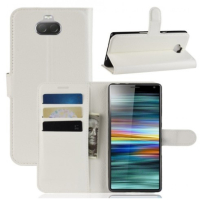 Sony Xperia 10 suojakotelo valkoinen Litch
