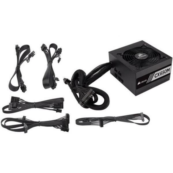 Corsair CX650M 80 Plus Bronze modulaarinen ATX virtalähde