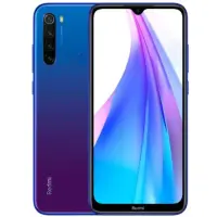 Käytetty Xiaomi Redmi Note 8T 4/64Gb sininen 48 + 8 + 2 Mpix kamerat, android-puhelin, dual-SIM, toimivuustakuu 1kk