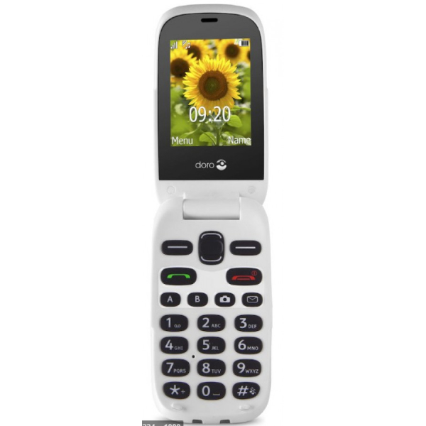 DORO PHONEEASY 6031 GRAPHITE/WHITE käytetty takuu 1kk