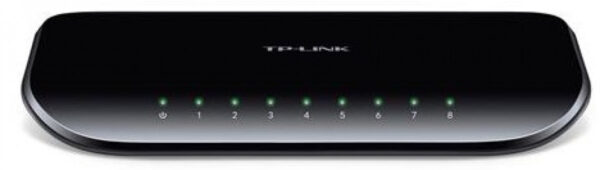 TP-LINK 8 porttinen Gigabit verkkokytkin, 10/100/1000 Mbps, RJ-45 TL-SG1008D - Image 2