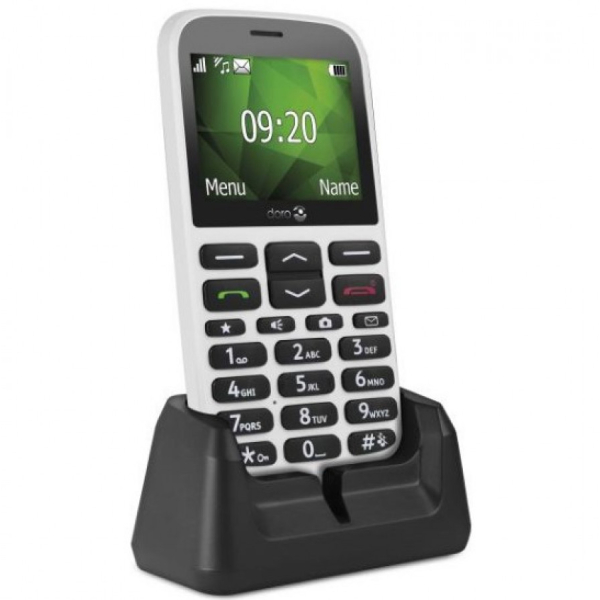 DORO 1372 VALKOINEN MATKAPUHELIN