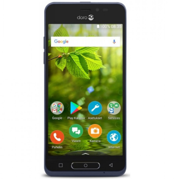 DORO 8035 4G 2/16Gb Tumman sininen ÄLYPUHELIN
