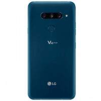 Alternative view of LG V40 ThinQ 6/128GB IP68 Sininen, MIL-STD 810G, 5 kameraa