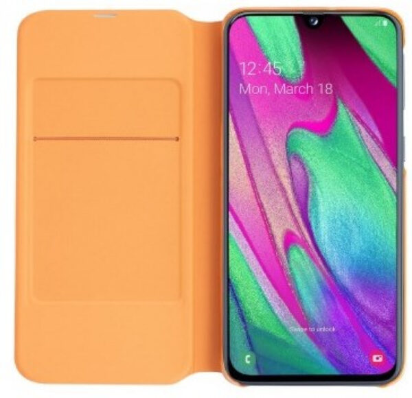 SAMSUNG WALLET COVER A40 WHITE - Image 2