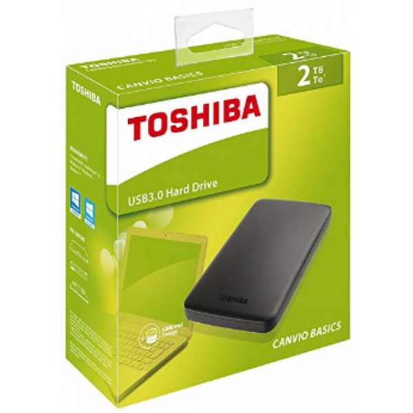 Toshiba Canvio Basics 2Tb USB3.0 ulkoinen kiintolevy