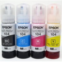 EPSON 104 EcoTank 65ml alkuperäinen mustepullo