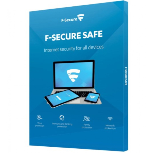 F-SECURE Internet Security 24kk ja 5 laitetta, Windows, MacOS, Android