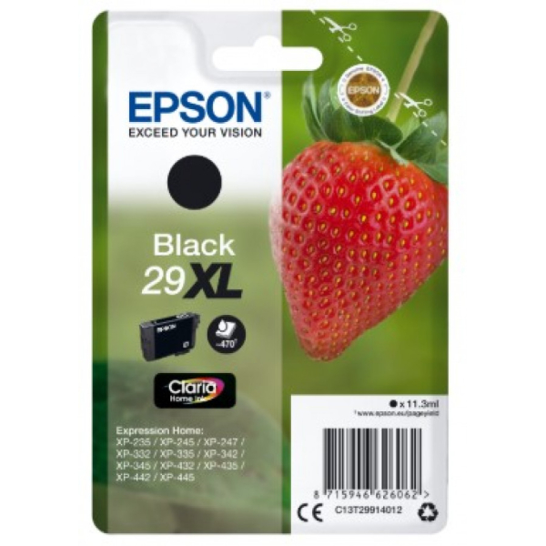 EPSON Singlepack Black 29XL Claria Home Ink