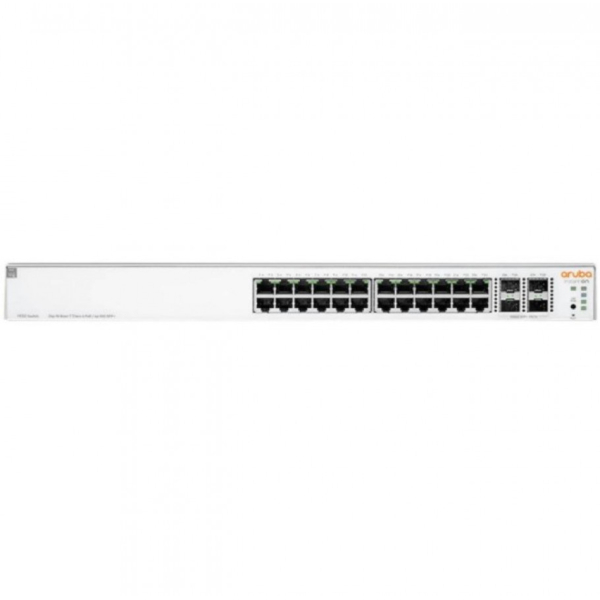 HPE Aruba Instant On 1930 24G Class4 PoE 4SFP/SFP+ 370W Switch - kytkin - 28 porttia - Hallinnoitu - räkkiin asennettava