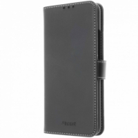 Honor 20 / Huawei Nova 5T musta, aitoa nahkaa, Insmat EXCLUSIVE FLIP CASE, suojakotelo