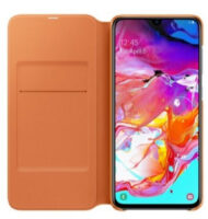 Alternative view of SAMSUNG WALLET COVER A70 WHITE