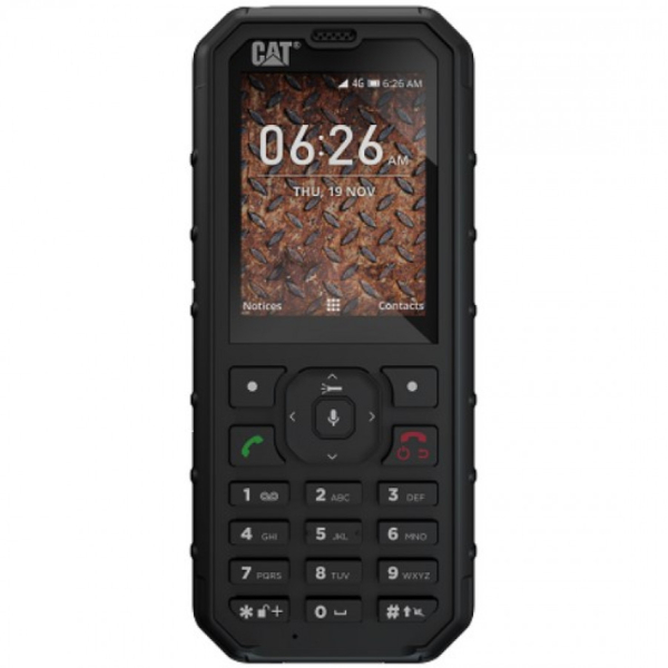 CAT B35 4G MIL SPEC 810G & pudotuksen kestävä, musta