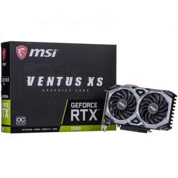 MSI GeForce RTX 2060 Ventus XS OC 6 Gt -näytönohjain