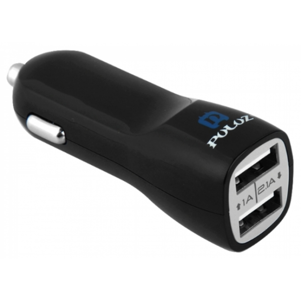 Puluz USB 1A / 2.1A Autolaturi