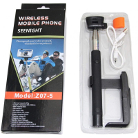 BLUETOOTH SELFIE STICK, MUSTA THT-031+
