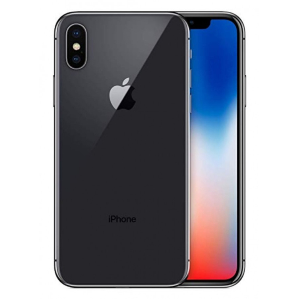 Apple iPhone X 256GB musta käytetty takuu 1kk