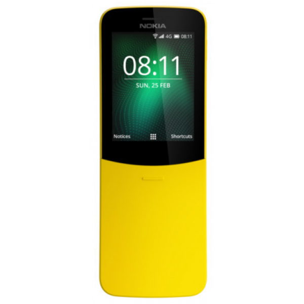 Nokia 8110 4G DS Keltainen