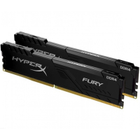 KINGSTON 16GB 3200MHz DDR4 CL15 DIMM Kit of 2 1Rx8 HyperX FURY Black