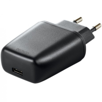 DELTACO 3A, 15 W, USB-C seinälaturi, 5V, USB, musta