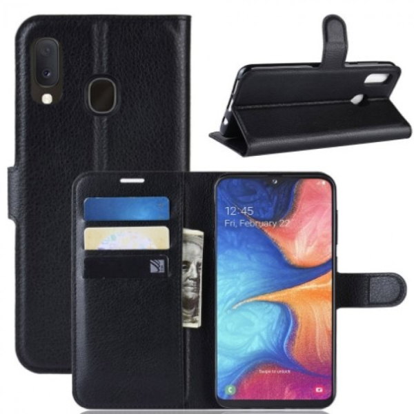 Samsung A20e suojakotelo LT musta