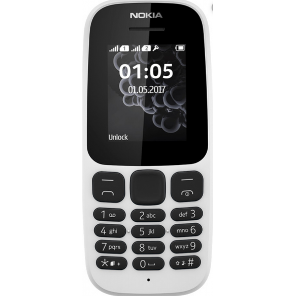 Nokia 105 valkoinen
