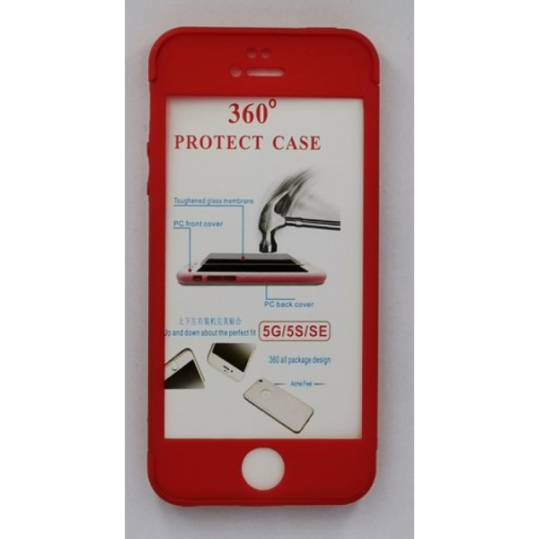 Iphone 5 / 5S / SE Suojakuori  Punainen