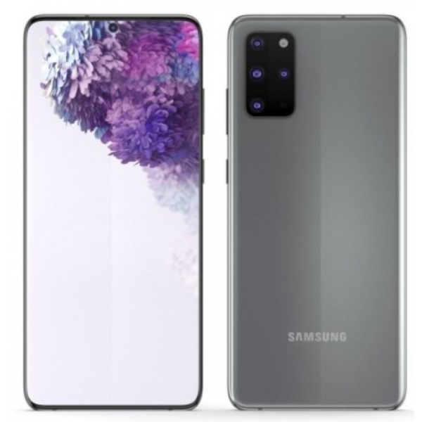 Samsung Galaxy S20+ 5G 128/12 Gt, musta käytetty kunto ok. takuu 1kk