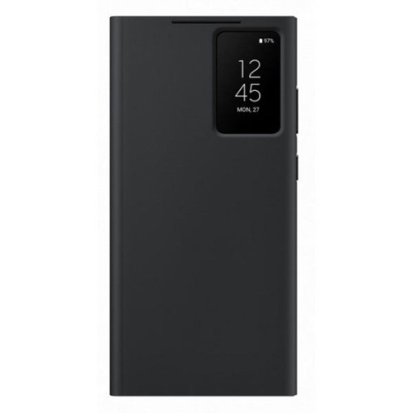 SAMSUNG CLEAR VIEW WALLET COVER S23 ULTRA BLACK