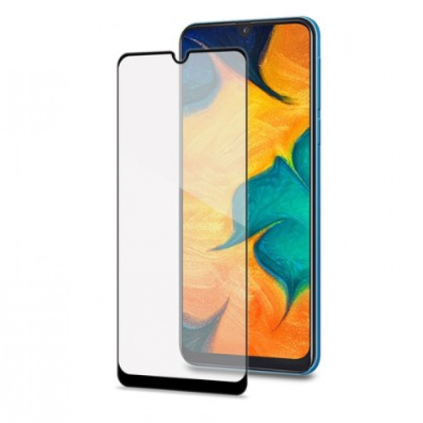 CELLY FULLY GALAXY A50 BLACK FRAME panssarilasi