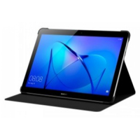 HUAWEI MEDIAPAD T3 10" FLIP COVER Musta, alkuperäinen.