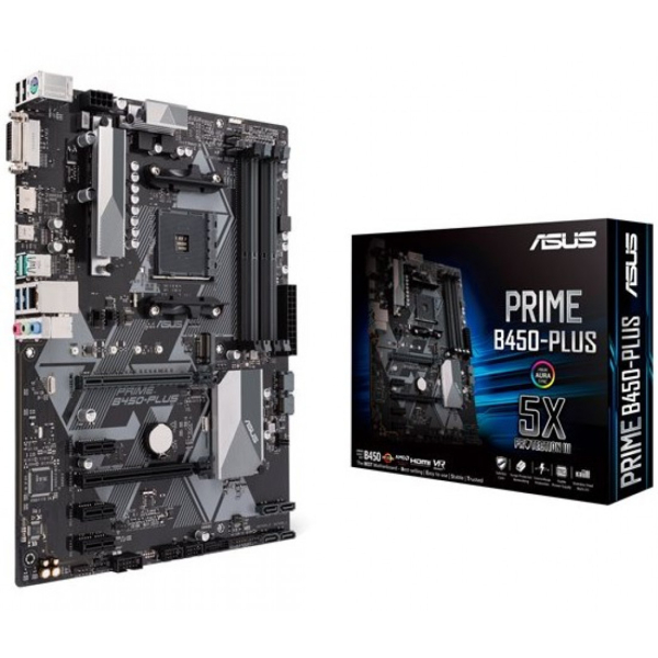 ASUS PRIME B450-PLUS AM4 ATX emolevy