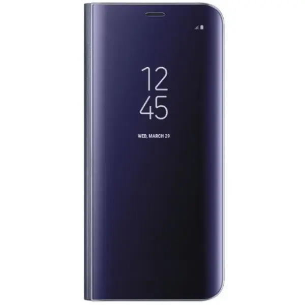 Samsung S8 clear view tarvikekuori violetti