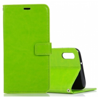 Galaxy A10 Vihreä Case with Holder & Card Slots & Wallet & Photo Frame