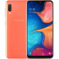 Käytetty Samsung Galaxy A20e 3/32Gb, takuu 1kk musta