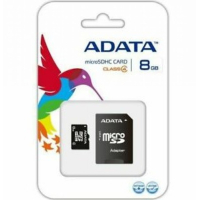 ADATA 8GB MicroSDHC Class 4 + Adapter
