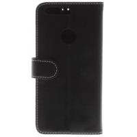 Insmat, Exclusive Flip Case, Honor 8, musta aitoa nahkaa