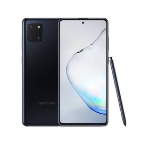 SAMSUNG NOTE 10 LITE, 6/128Gb, 6.7", 16+12+ 12mpix, musta takuu 2v
