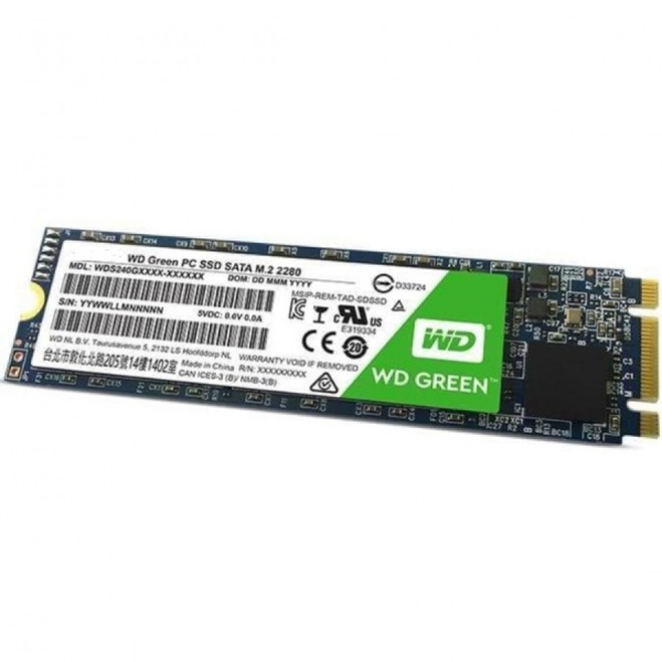 WD Green 480GB SSD 3D NAND M.2